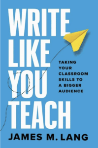 Write like you teach book cover